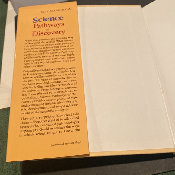 NWOT & Vintage 2002 “Science Pathways of Discovery,” Hardcover with Dust Jacket - Picture 3 of 3